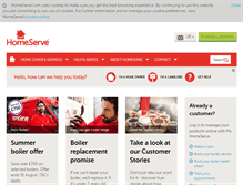 Tablet Screenshot of partner.homeserve.com