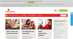 Desktop Screenshot of homeserve.com